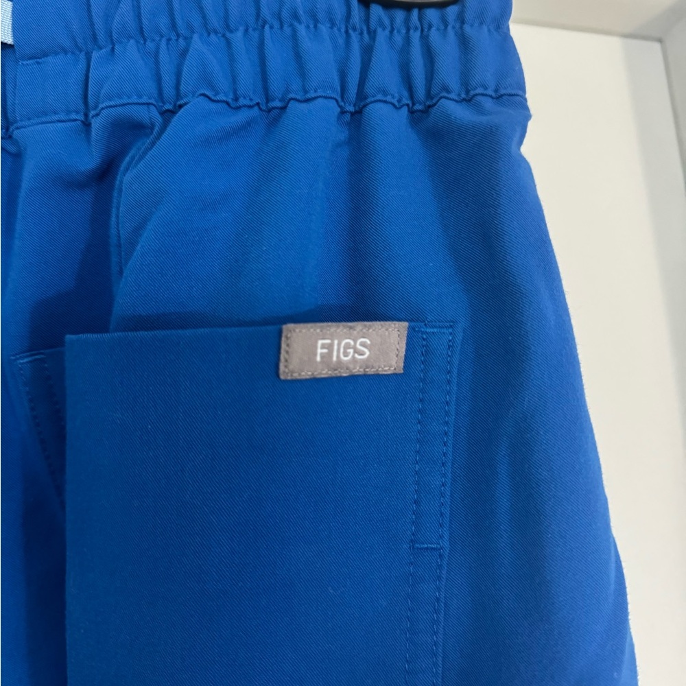 Figs Royal Blue Scrub Pants